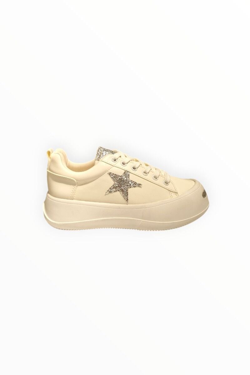 KADIN BAĞCIKLI SNEAKER BEYAZ - 38