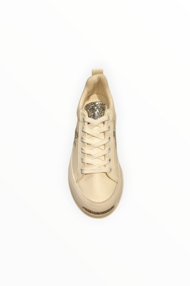 KADIN BAĞCIKLI SNEAKER BEYAZ - 38