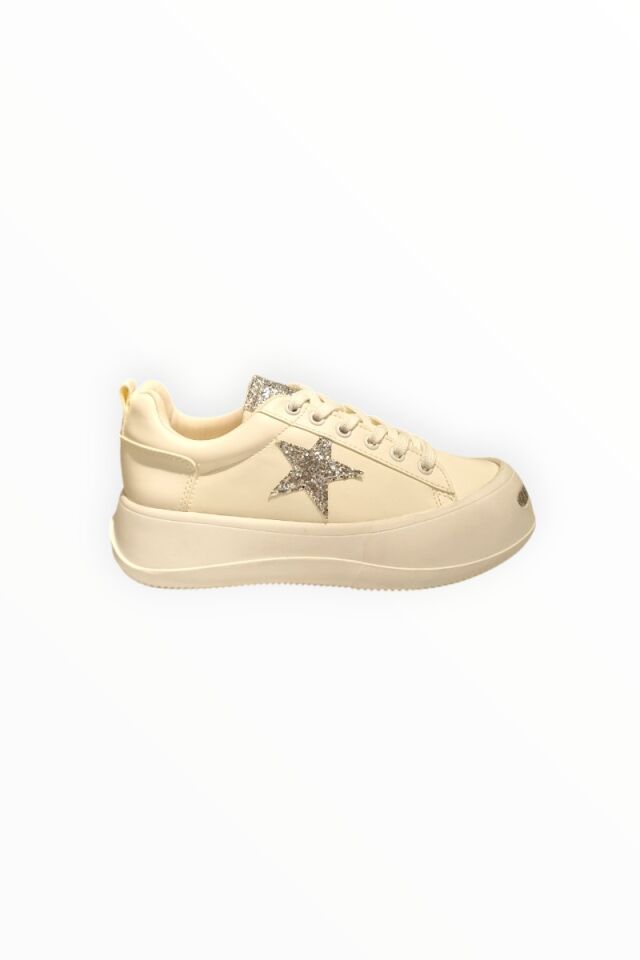 KADIN BAĞCIKLI SNEAKER BEYAZ - 38