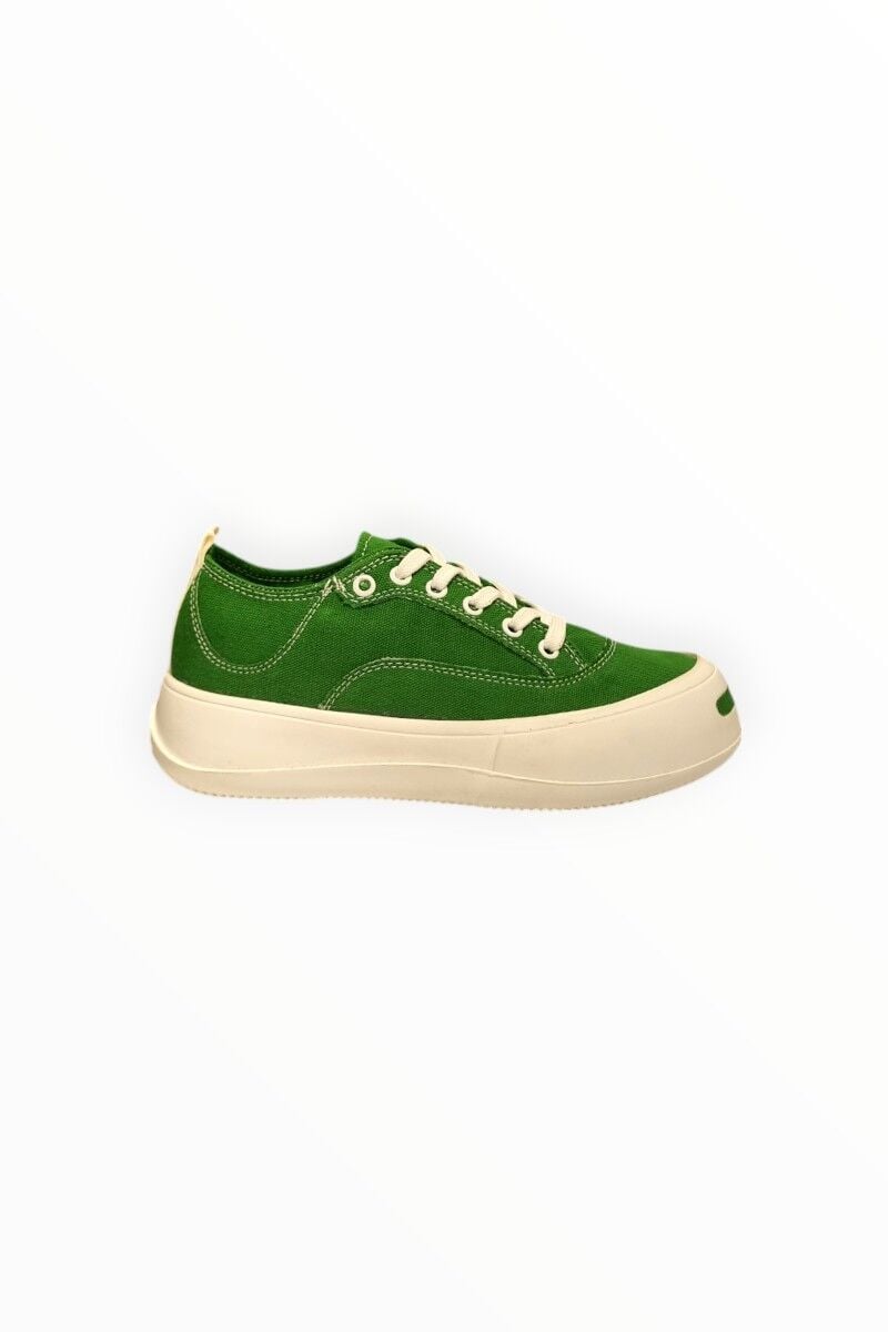 KADIN BAĞCIKLI SNEAKER YEŞİL - 39