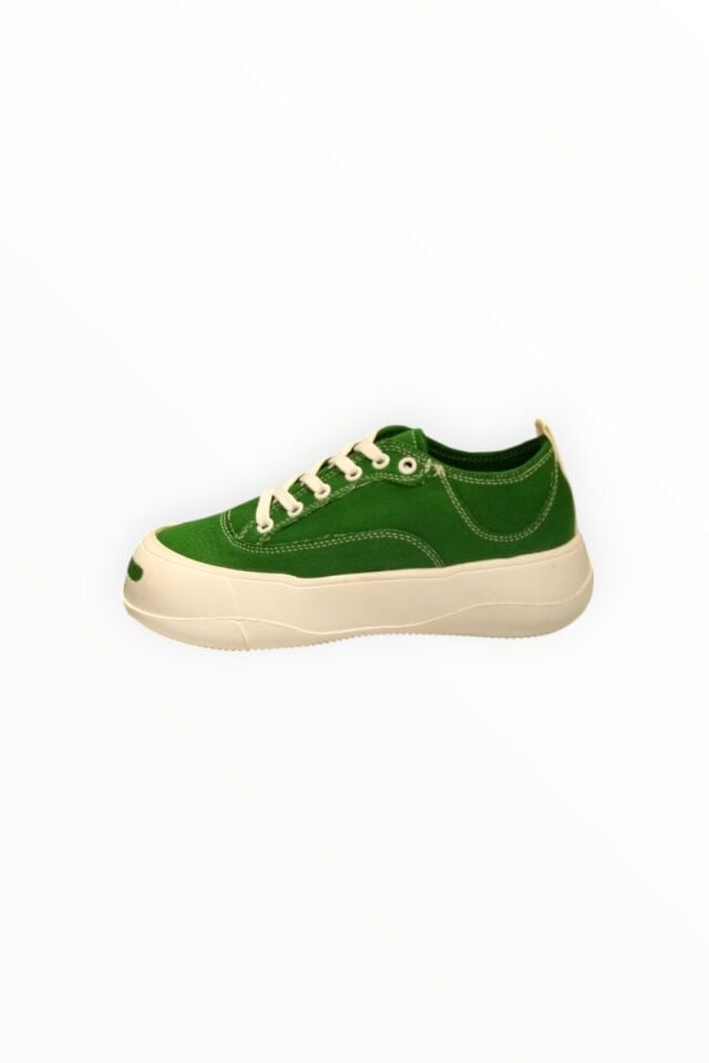 KADIN BAĞCIKLI SNEAKER YEŞİL - 39