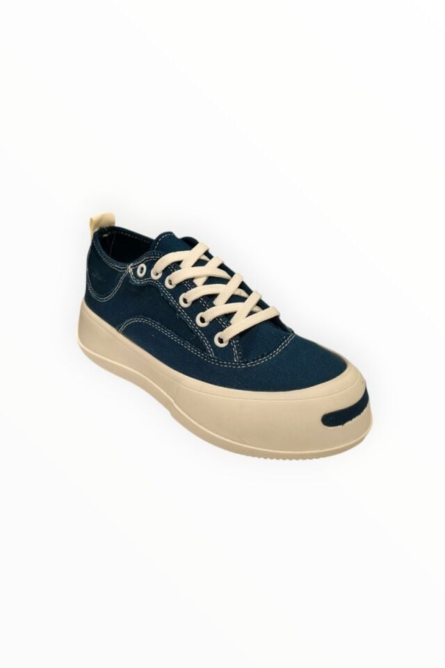KADIN BAĞCIKLI SNEAKER PETROL - 40