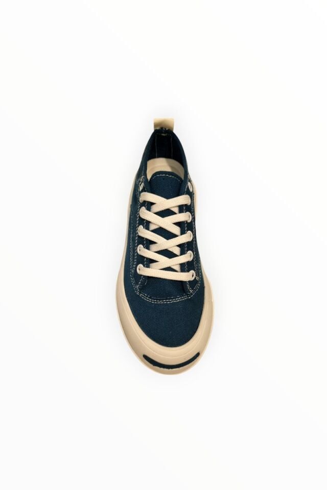 KADIN BAĞCIKLI SNEAKER PETROL - 40