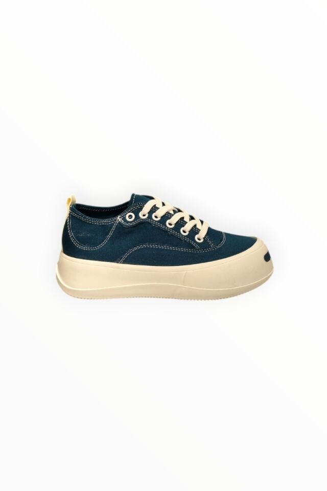KADIN BAĞCIKLI SNEAKER PETROL - 40