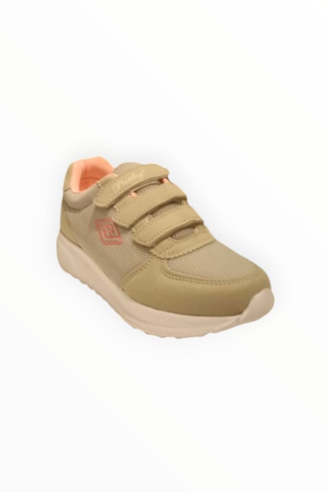 KADIN CIRTLI SPOR AYAKKABI GRİ-PEMBE - 40