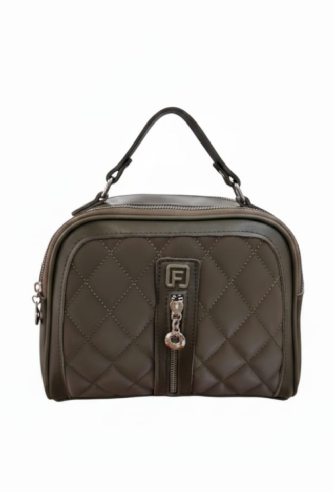 KADIN ÇAPRAZ İKİ BÖLMELİ EL OMUZ ÇANTASI HAKİ