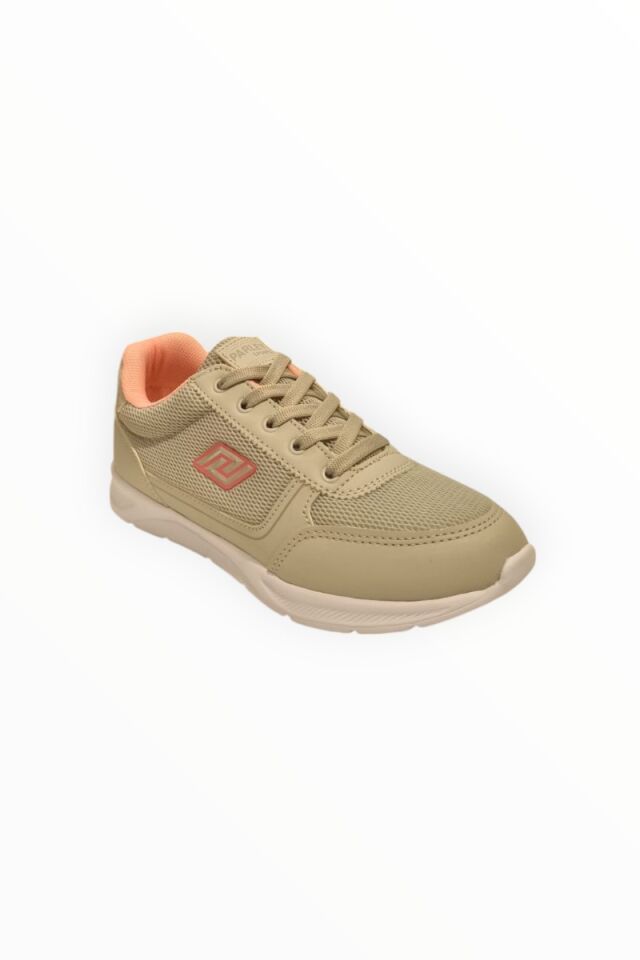 KADIN COMFORT TABANLI SPOR AYAKKABI GRİ-PEMBE - 40