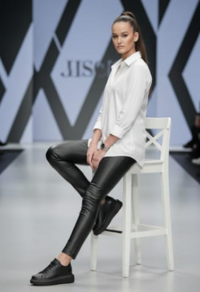 KADIN BAĞCIKLI RAHAT GÜNLÜK SNEAKER SPOR AYAKKABI 40 - SİYAH