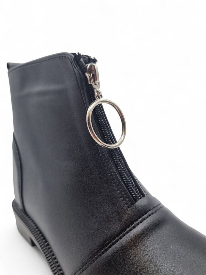 KADIN FERMUARLI HALKA AKSESUAR DETAYLI BOT