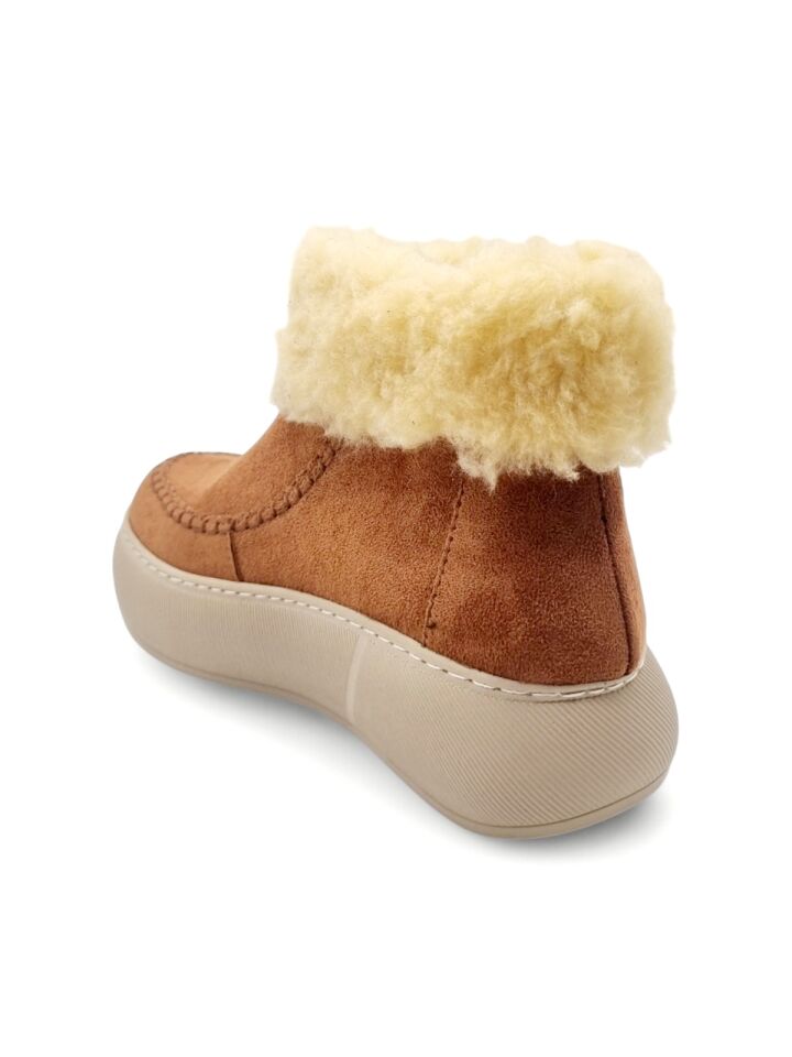 KADIN KALIN TABAN KÜRK ASTARLI ÖNDEN FERMUARLI BOT TABA - 36