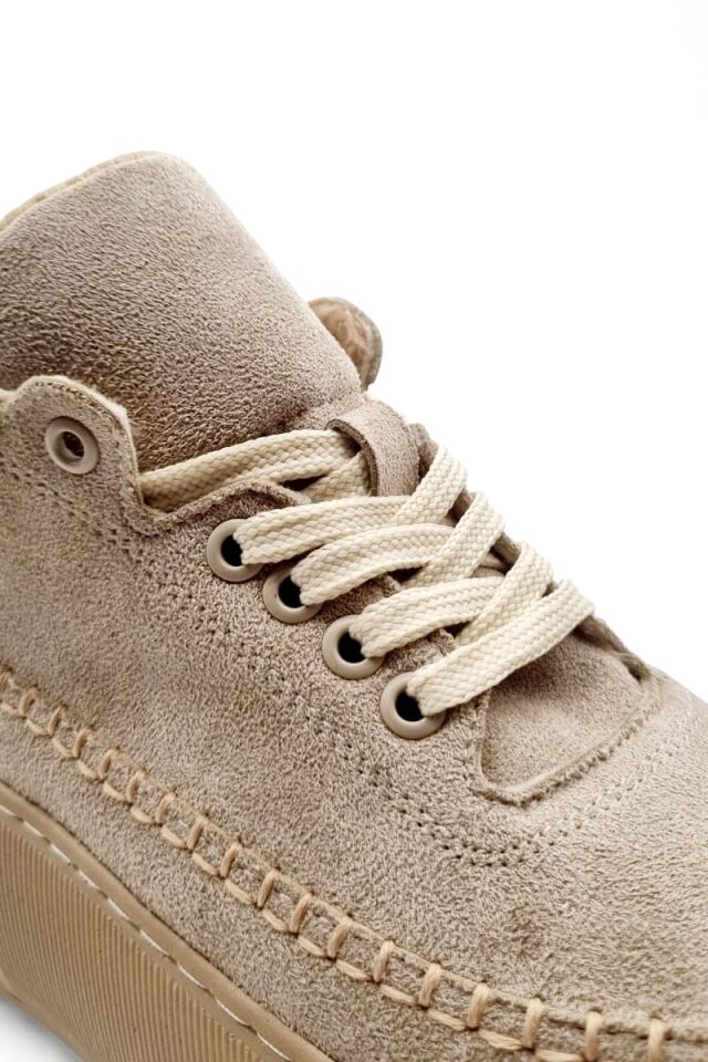 KADIN KALIN TABAN KÜRK ASTARLI BAĞCIKLI BOT