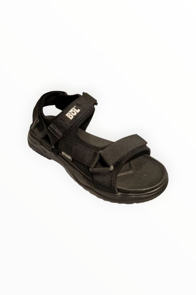 ERKEK SPOR SANDALET SİYAH - 45