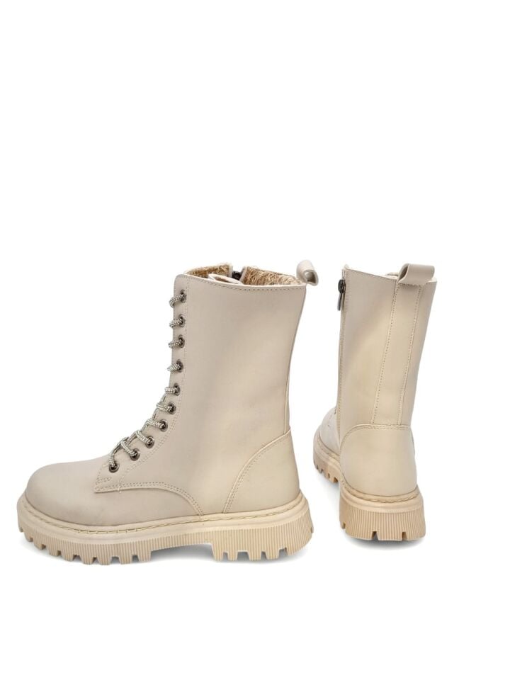 KADIN TAŞLI BAĞCIKLI FERMUARLI TERMO TABAN POSTAL BOT