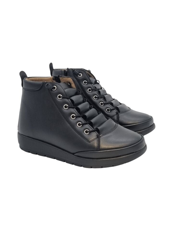 KADIN AKILLI BAĞCIKLI FERMUARLI ORTOPEDİK TABANLI BOT