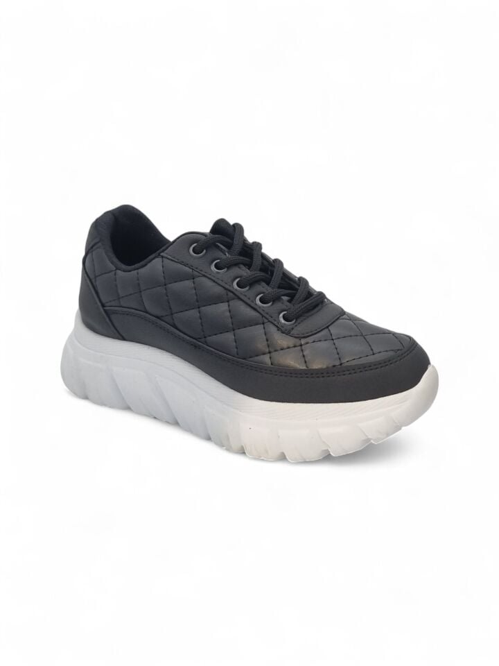 KADIN GÜNLÜK BAĞCIKLI SNEAKER KAPİTONE YÜRÜYÜŞ AYAKKABISI