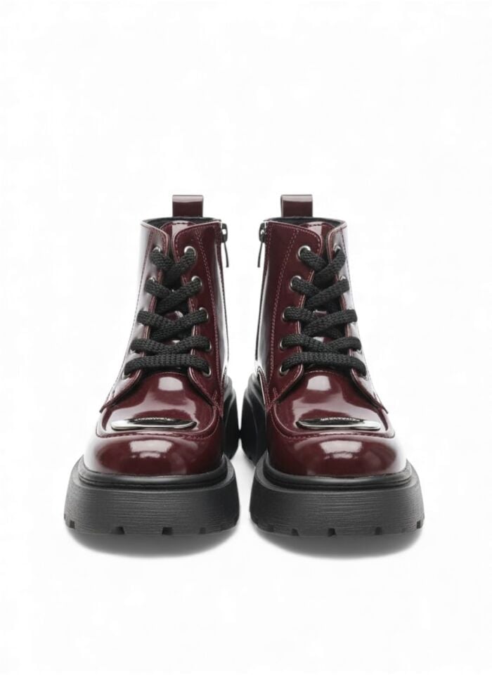 KADIN METAL TOKA DETAYLI RUGAN BAĞCIKLI FERMUARLI BOT