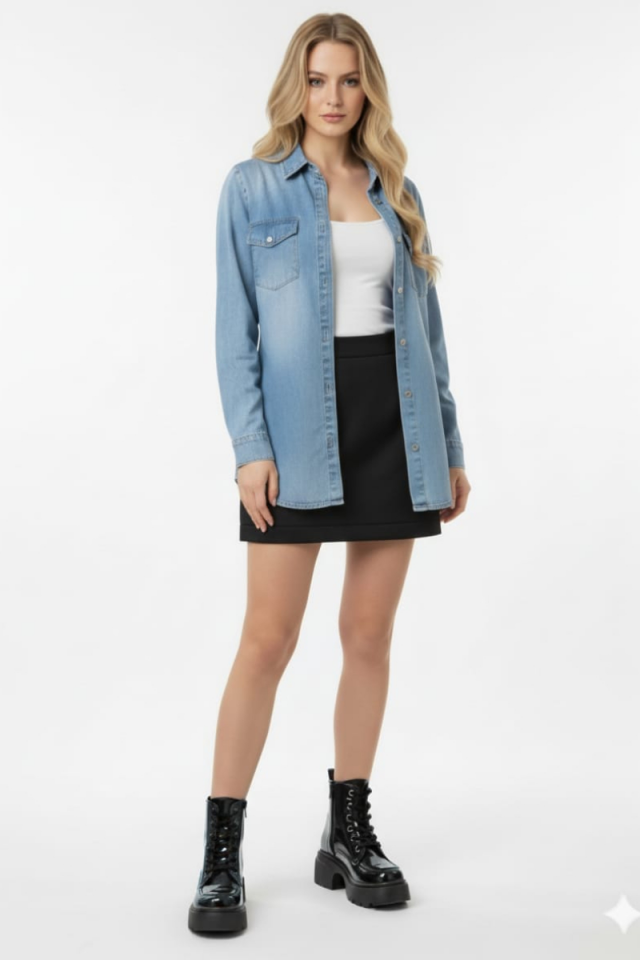 KADIN METAL TOKA DETAYLI RUGAN BAĞCIKLI FERMUARLI BOT 40 - SİYAH