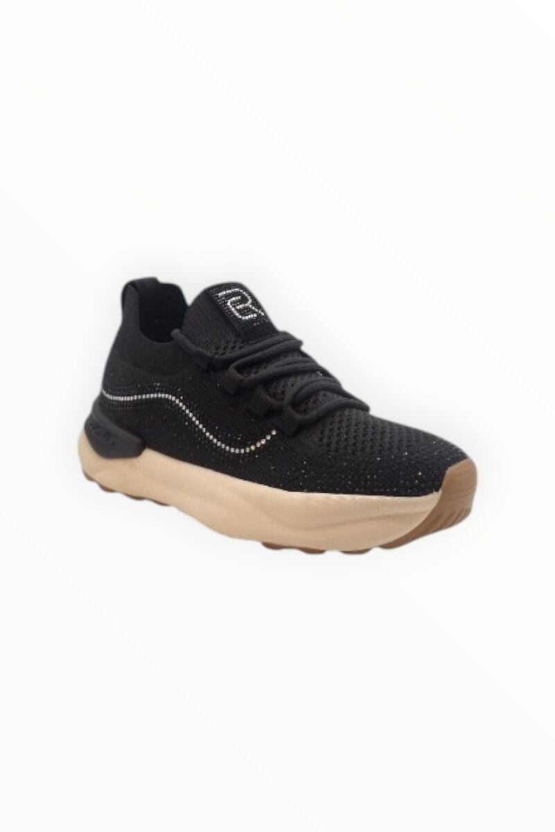 TAŞ DETAYLI TRİKO AYAKKABI