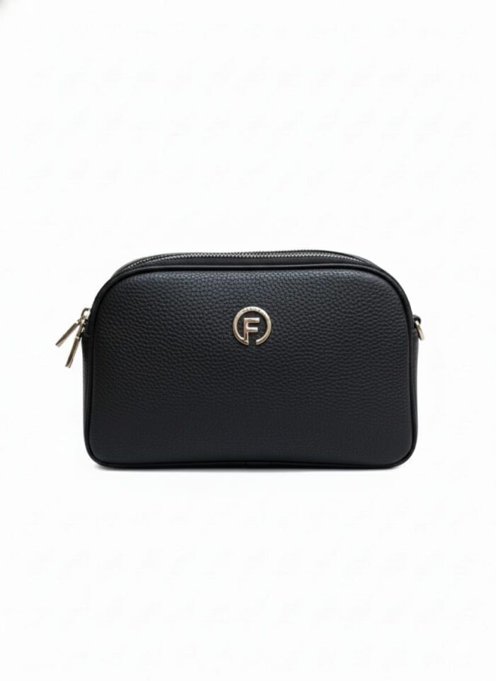 KADIN ÜÇ GÖZLÜ KULLANIŞLI ORTA BOY ÇANTA SİYAH